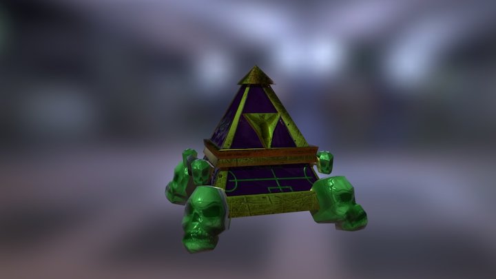 Pyramid Chest 3D Model