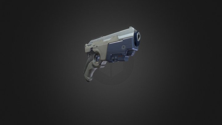 Pistol 3D Model