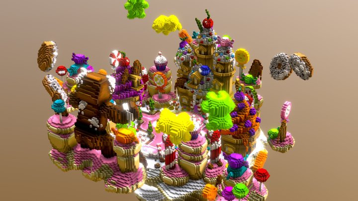 CandyHub 3D Model