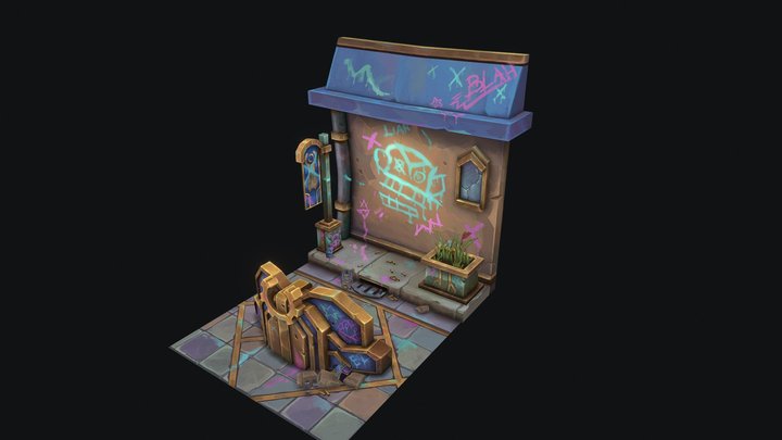 Jinx was here 3D Model
