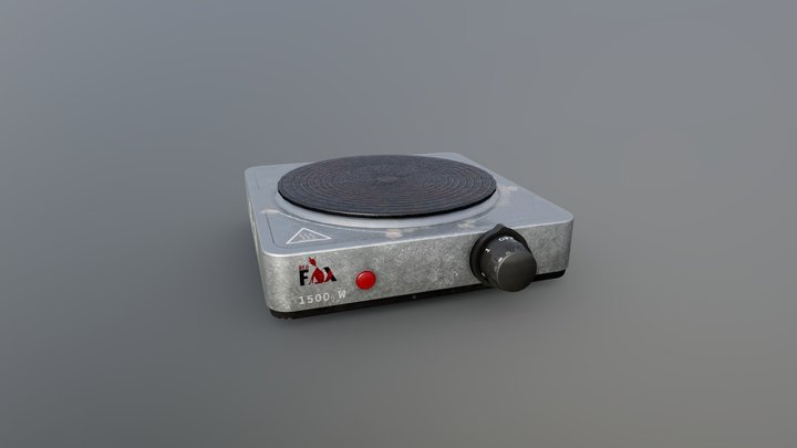 Electric Stove – Kostenloses 3D-Modell STL
