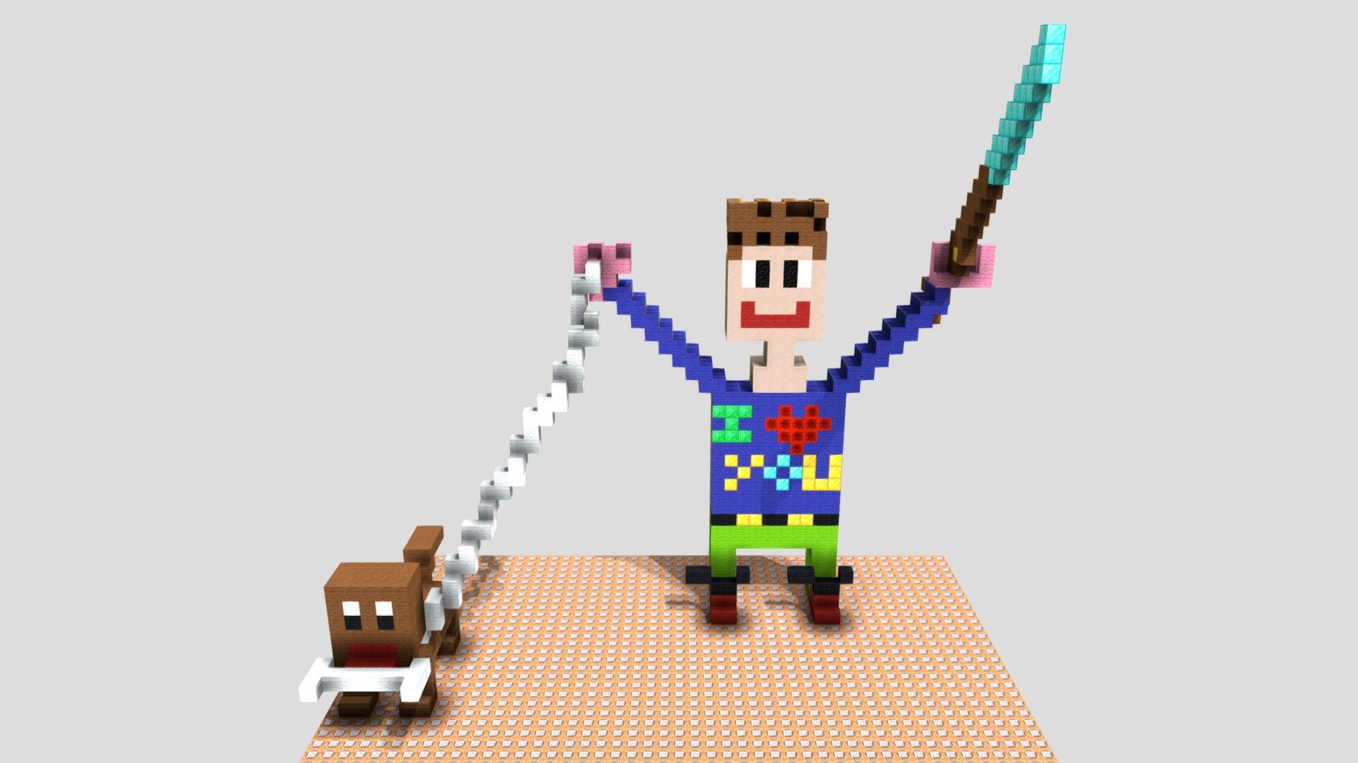 Andrés avatar — Sketchfab embed 3D viewer