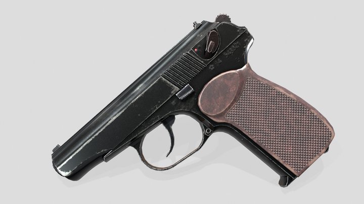 PM pistol 3D Model