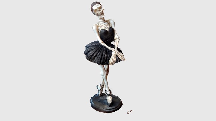 Scaniverse - Ballerina Skeleton 3D Model