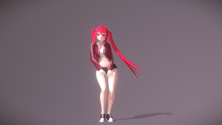 Crashir - Dance 3D Model