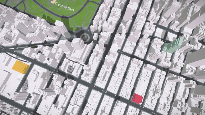 DanceHub 3D Model