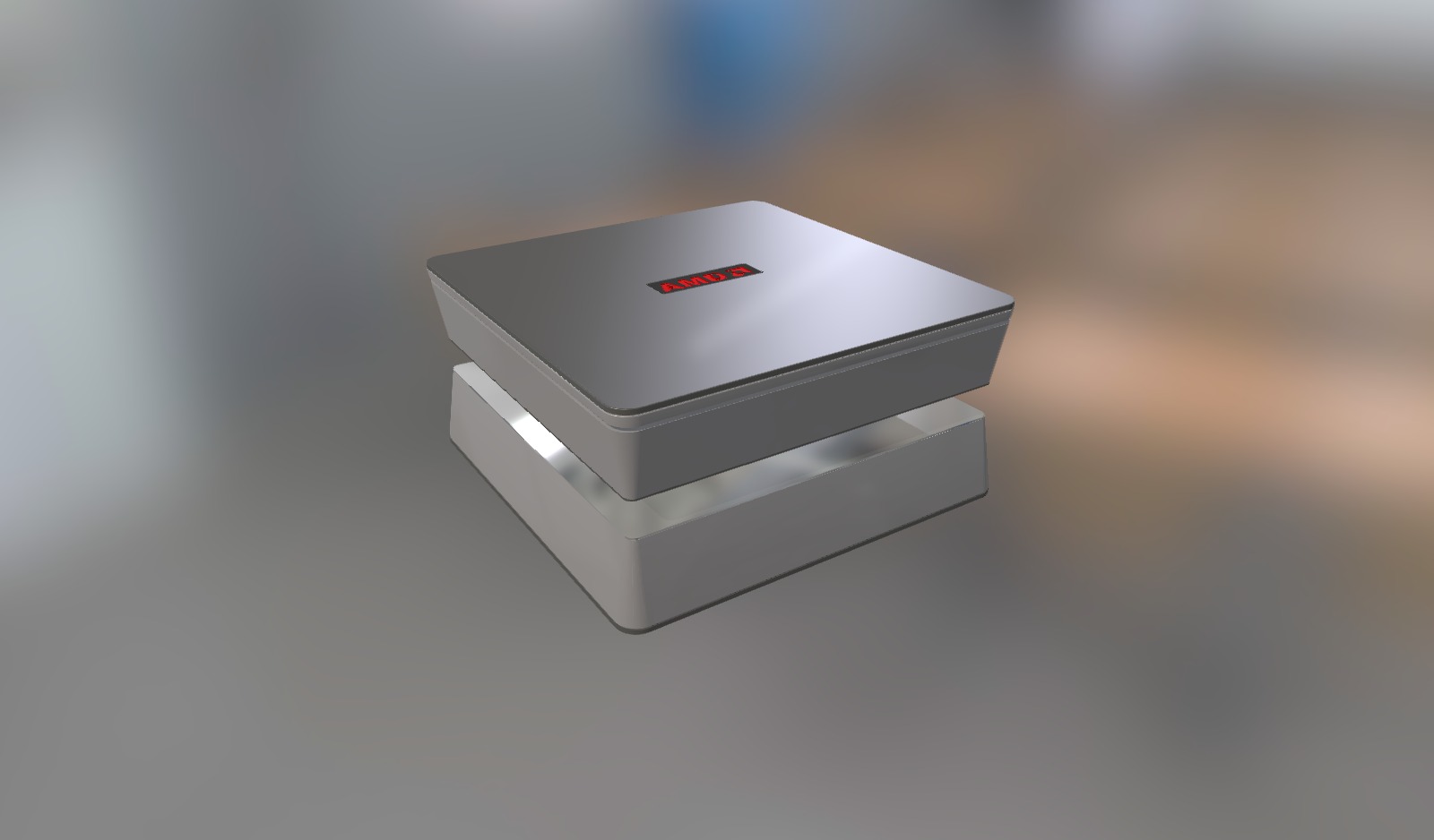 AMD Cube - 3D model by MajkSmith [a67d47c] - Sketchfab