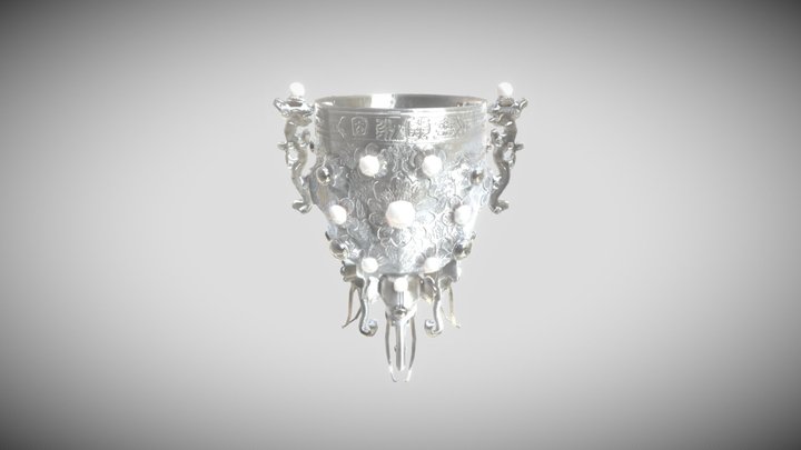 Chinese-ancient-artifact-cup 3D Model