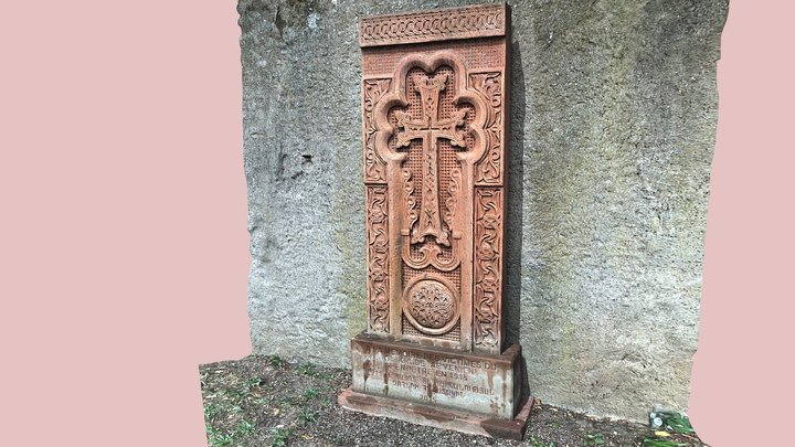 Arménian Khatchkar - Scenario 3D Model