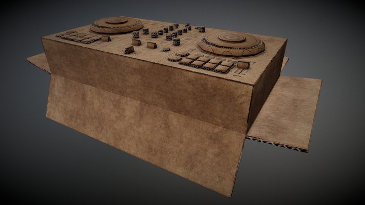Cardboard Pioneer DDJ 400