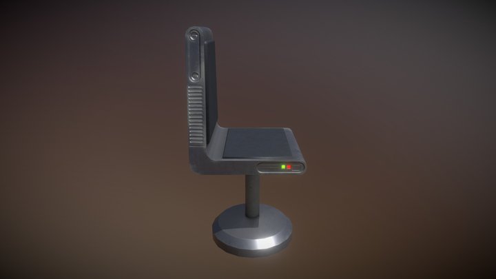 Sci-Fi Chair 3D Model