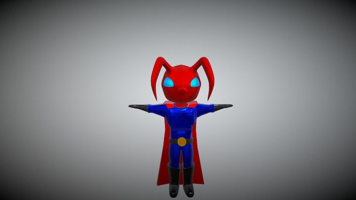 Antman Cape 3D Model