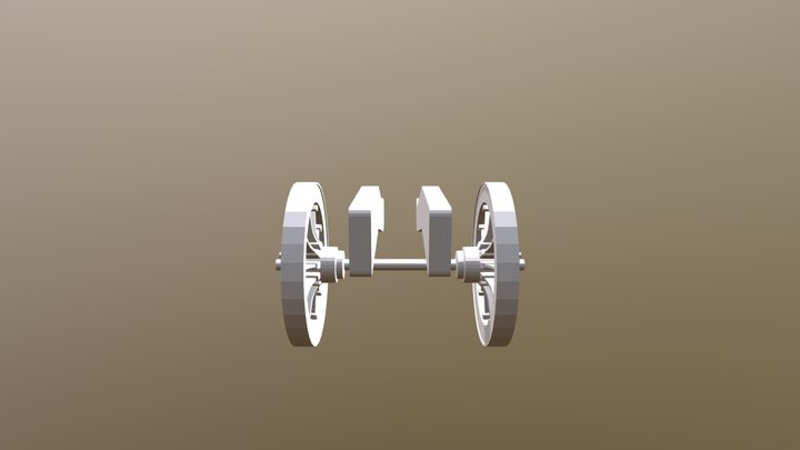 cannon, Germany, 17th century 3D Model