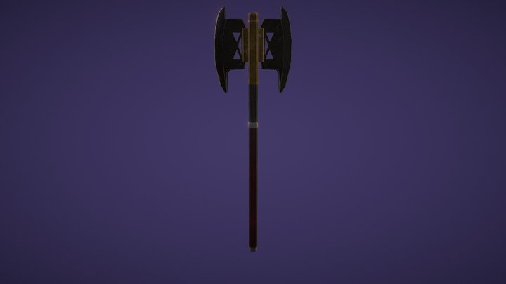 Gimli's Axe 3D Model