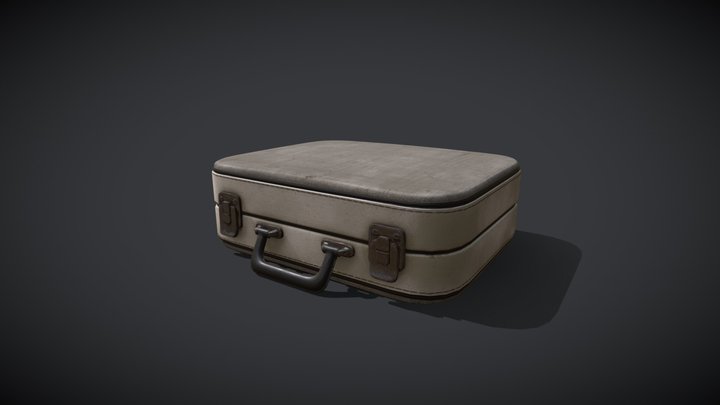 Old Suitcase 3D Model