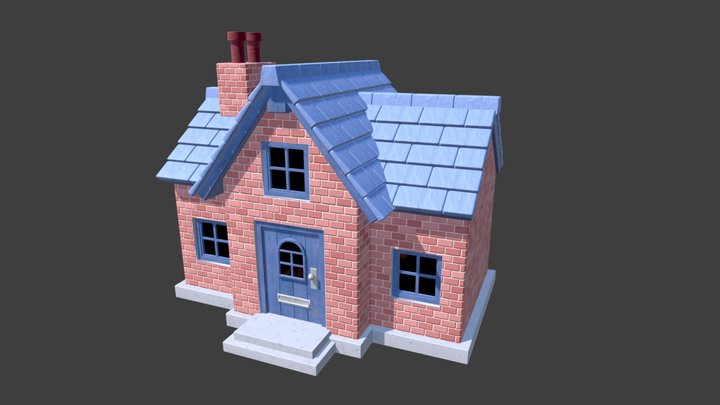 Blocking_house_geo_export_v0004 3D Model