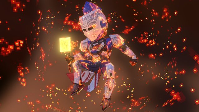 Destiny Titan Hammer of Sol 3D Model