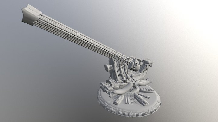 Space Jockey from Alien 3D Model