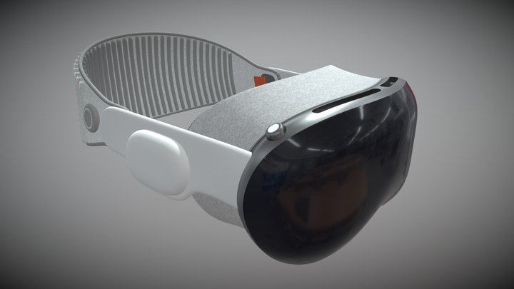 Apple Vision Pro 3D Model