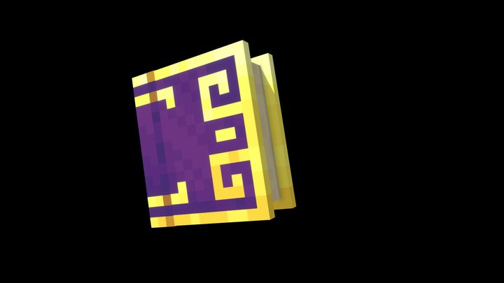 Ars Nouveau Spellbook 3D Model