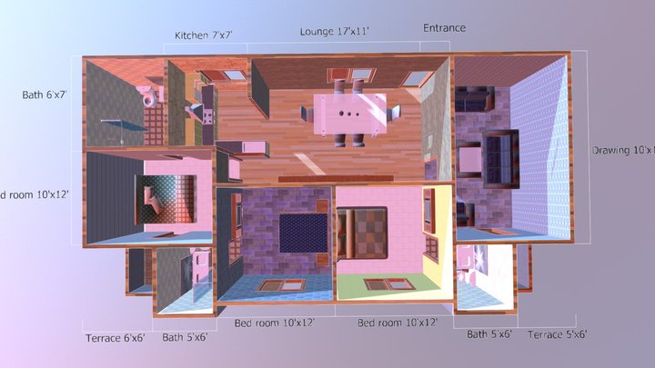 C5 3D Model
