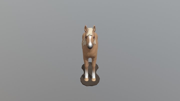 Toy Horse 3D Model