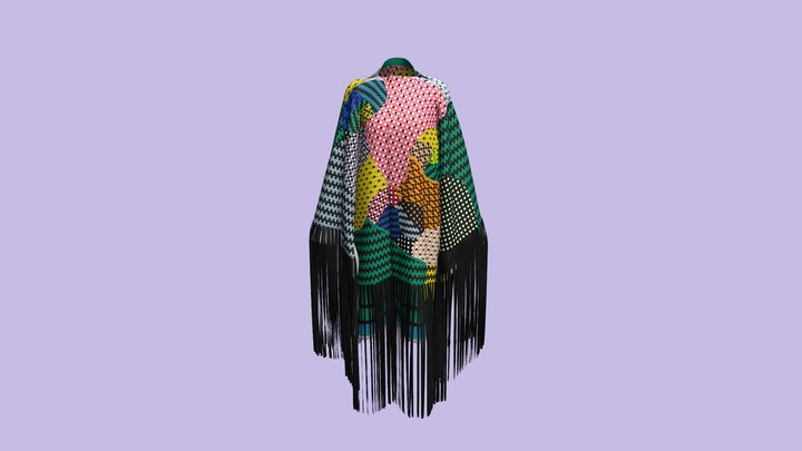 Martina Spetlova - Fashion Coat 3D Model