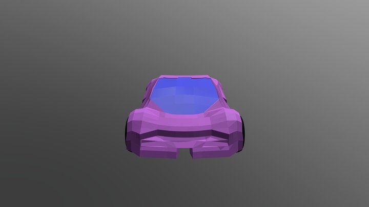 Micro Car 3D Model