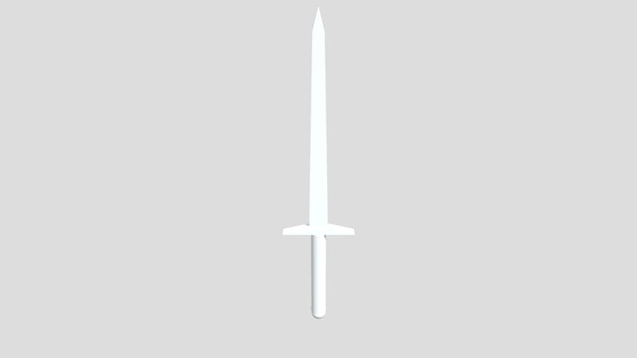 Goofy Ahh Sword 3D Model