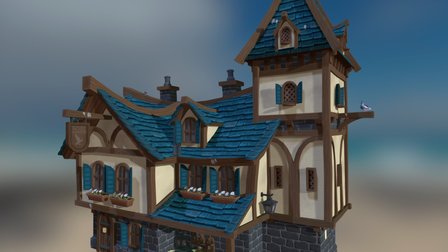 Medieval Pigeon Post - Day 3D Model