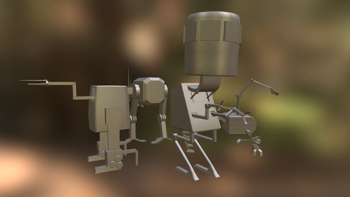 Elegy - PuzzleBot Models 3D Model
