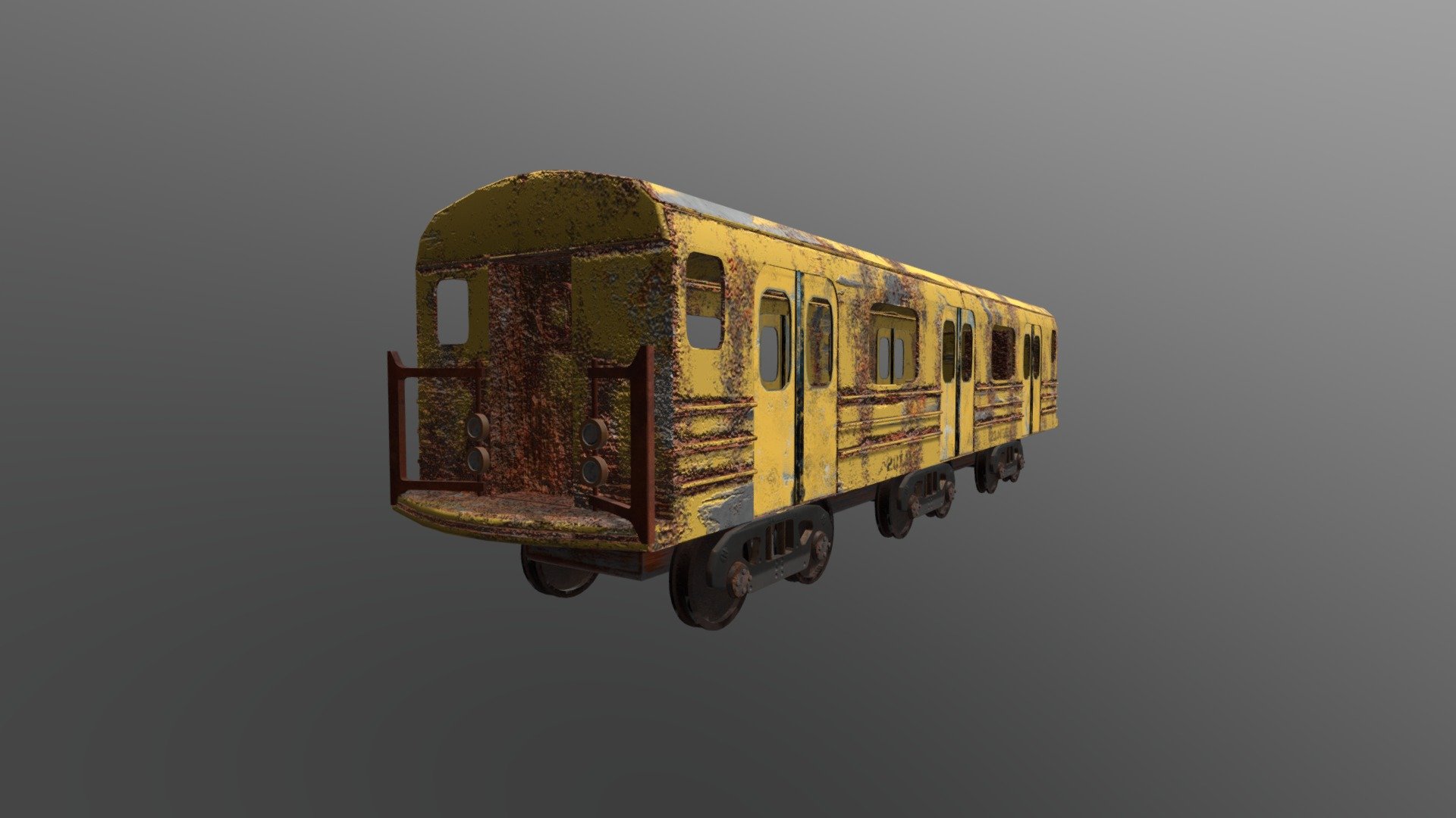 Old Train Download Free 3D model by mahmoudabdelsalam341 [a68775d