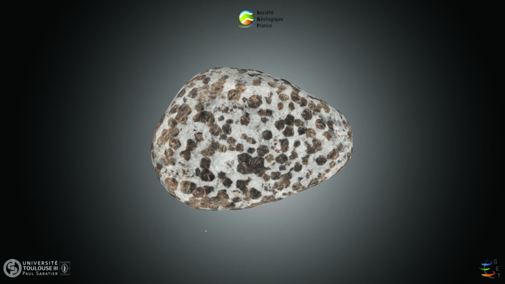 Roche Granulite à Grenats Download Free 3d Model By Société