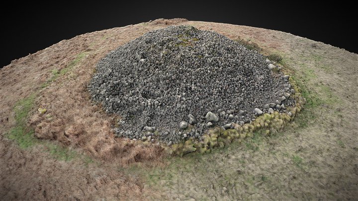 Bucharn Cairn, Strachan, Aberdeenshire – Free 3D Model STL