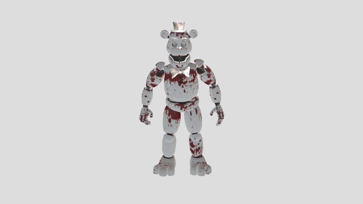 Torres 2015 Styled Fredbear 3D Model