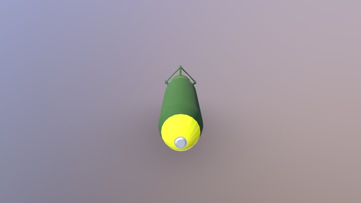 Harrison's Finished Bomb 3D Model