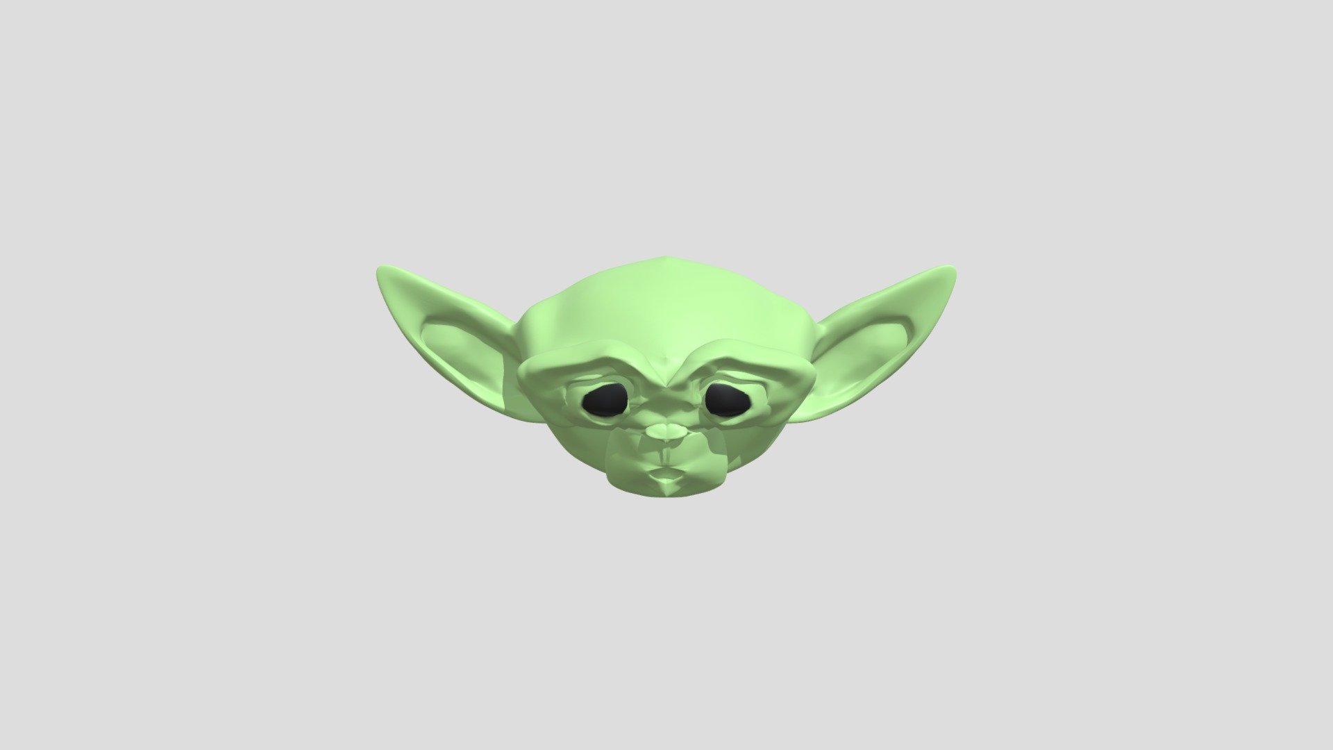 Baby Yoda Download Free 3D model by reduxdev [a6891fe] Sketchfab
