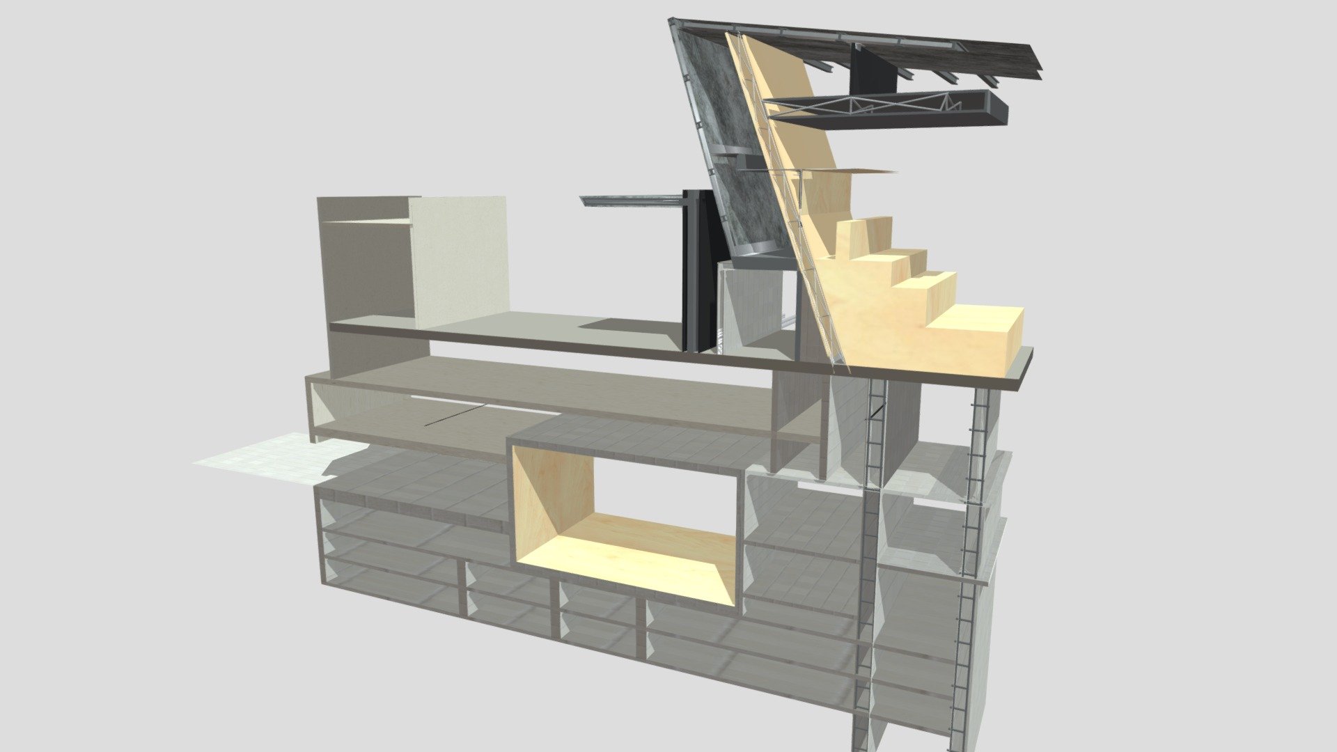 Disney Concert Hall/Facade Section 01