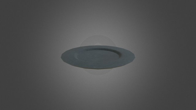 Clay Plate 3D Model
