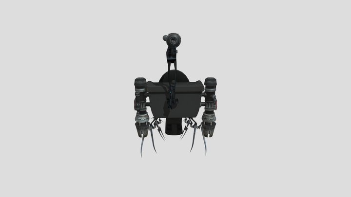 Scientist Toilet Rework 3D Model
