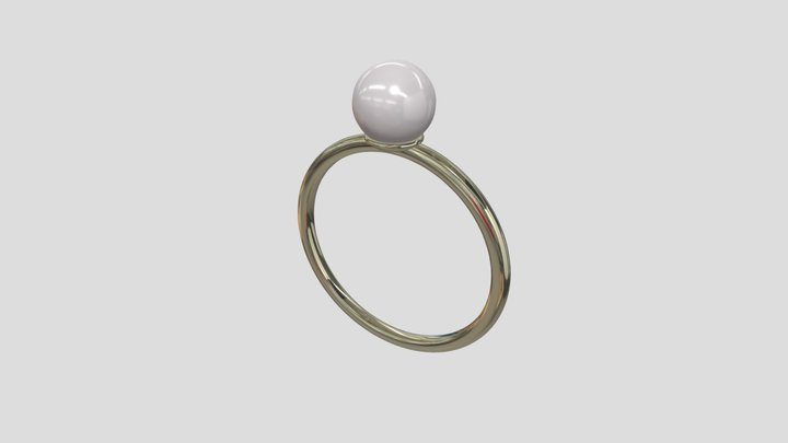 AGRG005 goldring wedding engagement luxury – Kostenloses 3D-Modell STL