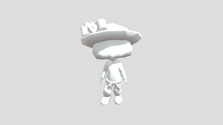 Strawberry Shortcake 3D Model