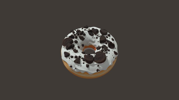 Donut 3D Model
