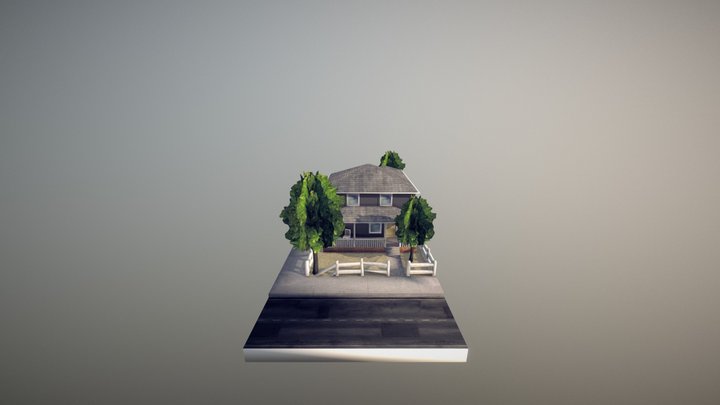 ENG1D ISU - The Radley House 3D Model 3D Model