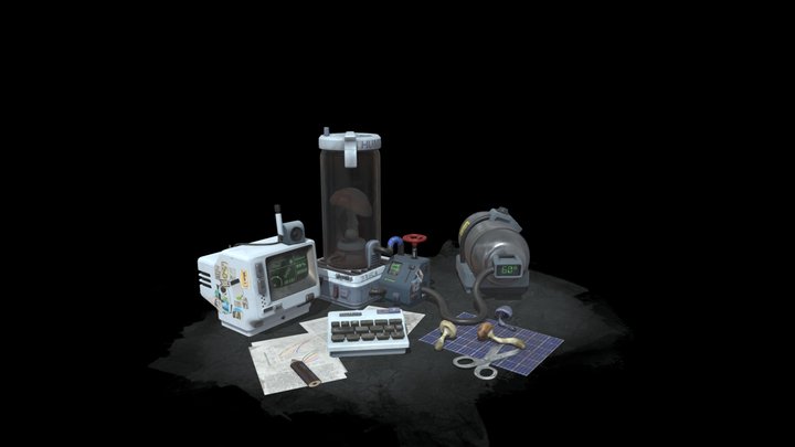 "Research Site" 3D Model