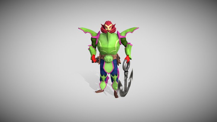 Pirate Character CT6035 3D Model
