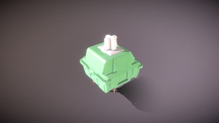 YOK mint holy panda mechanical switch model 3D Model