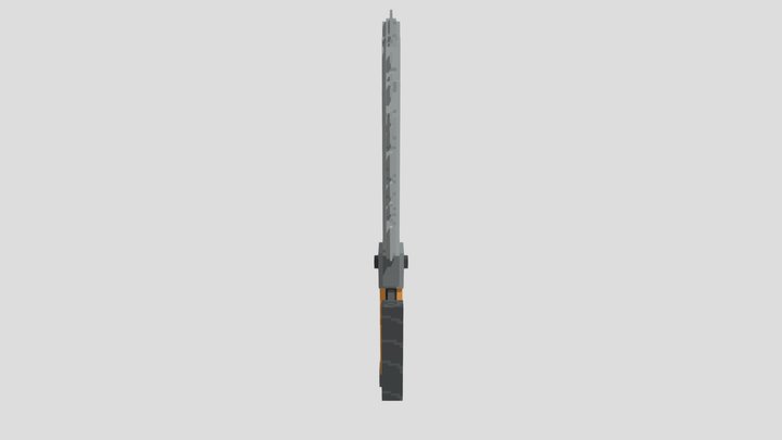 Knife Saw 3D Model