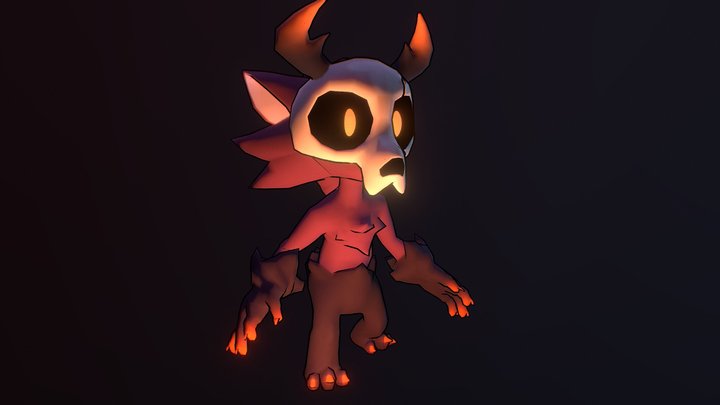 Skull face 3D Model