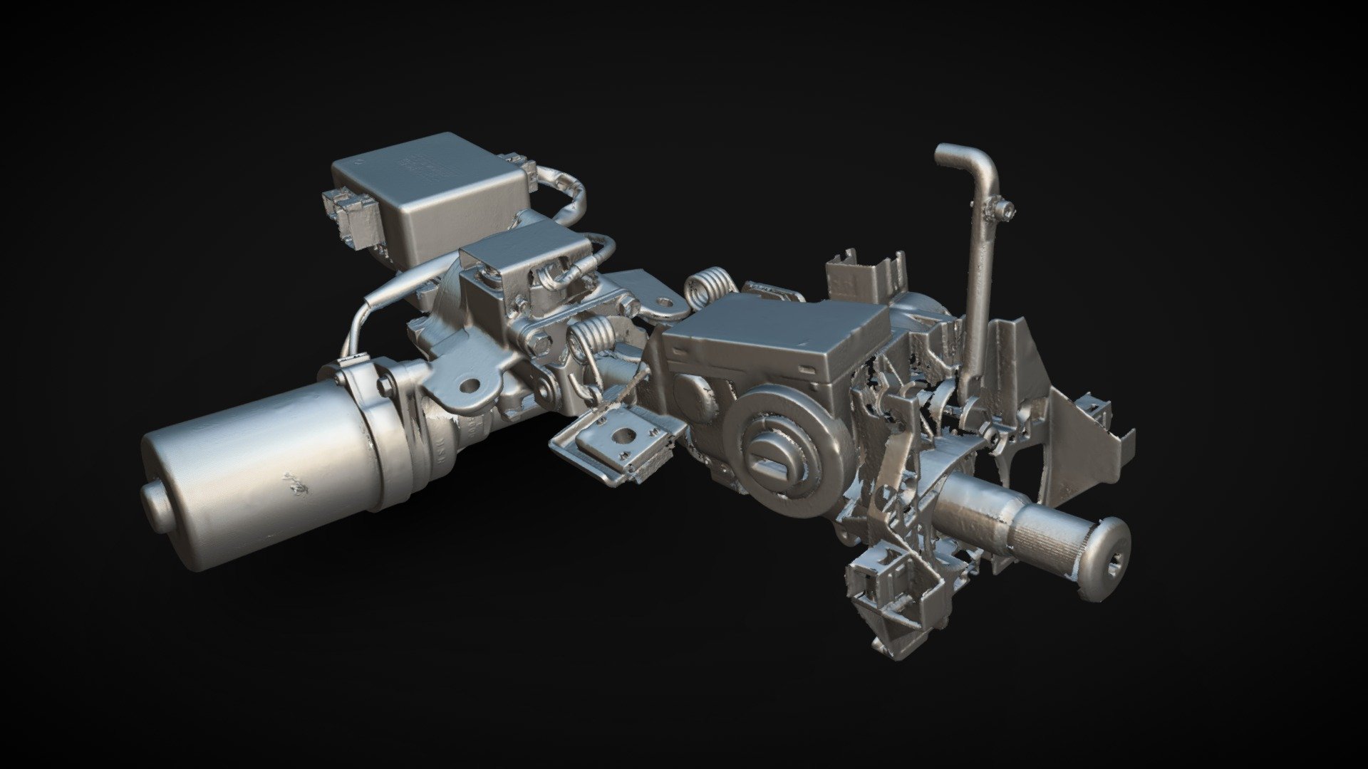 Electrical Steering Column Pro HD 3D model by MAD CAD LTD